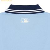  Áo Polo MLB Basic color blocking comfortable fit T-shirt LA (Sky blue) 3APQB0243-07SBS 