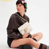  Túi Đeo Chéo Coach Times Square Tabby Shoulder Bag With Quilting CW628 