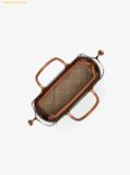  Túi Tote Michael Kors Voyager Extra-Small Signature Logo Convertible Crossbody Bag Brown 35R6GV6T0B 
