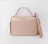  Túi Đeo Chéo Tory Burch Robinson Spazzolato Small Top Handle Bag Blush 