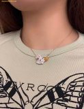  Dây Chuyền Swarovski Zodiac Rabbit Necklace Rabbit And Carrot, Multicolored, Rose Gold-Tone Plated 5647971 