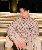  Áo khoác Phao MLB Diamond Monogram Boston Red Sox 3ADJM0826-43BGL Begi 