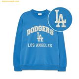  Áo Sweat MLB Varsity fleece oversized man-to-man LA (L.Blue) 3AMTV0436-07BLL Xanh 