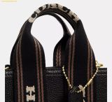  Túi Đeo Chéo Coach Smith Mini Tote Bag Black Multi CCF80 
