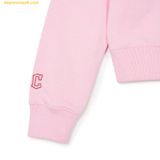  Áo Crop Hodie MLB Women's Varsity Crop Top CLE (L.Pink) 3FTRV0541-45PKL 