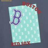  Áo Phông MLB Monotiv Overfit Short Sleeve T-Shirt BOS (D.Grey) 3ATSM0443-43GRD 