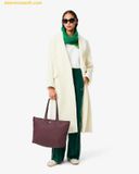  Túi Tote Lacoste Large Concept bag Size L - Expresso 