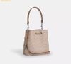  Túi Đeo Chéo Coach Rowan Bucket Bag In Signature Canvas Taupe - CBH07 
