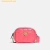  Túi Đeo Chéo Quilties Coach Camera Bag C4814 Pink 