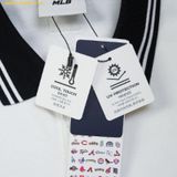  Áo Polo MLB Basic Colorblock Comfortable Fit T-Shirt NY (Ivory) 3APQB0243-50IVS 