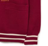  Áo Khoác Cardigan MLB Varsity Cardigan 3AKCV0134-45WIS Đỏ 