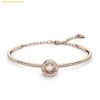 Lắc Tay, Vòng Đeo Tay Swarovski Sparkling Dance Bangle Round Cut, White, Rose Gold-Tone Plated 5497483