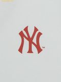  Áo Phông MLB Basic Street Color Letter Oversized Short Sleeve T-shirt New York Yankees White 3ATSB1563-50WHS 