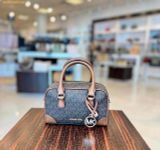  Túi Xách Michael Kors Thompson Extra-Small Signature Logo Convertible Satchel 35F5G7OC0B Nâu Logo 