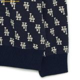  Áo Sweat MLB Classic Monogram Front Pattern Jacquard Overfit Man-to-Man LA (D.Navy) 3AMTM0334-07NYD 