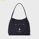  Túi Tote Whoau Steve Denim Shoulder Bag TTWDNXD Navy 