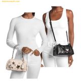  Túi Đeo Vai Michael Kors Cecily Small Embellished Shoulder Bag Đen 