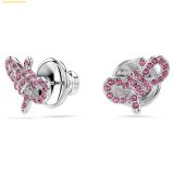  Bông Tai, Khuyên Tai Swarovski Lifelong Bow stud earrings 5723557, Hồng 