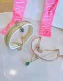  Vòng Tay, Lắc Tay Swarovski Stilla Bangle Mixed Cuts, Gold-Tone Plated 5662924 