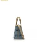  Túi Đeo Chéo MLB Classic Monogram Denim Embossed Mini Crossbody Bag New York Yankees 3ACRDM16N-50BLL L.Blue 