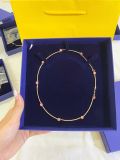  Dây Chuyền, Vòng Cổ Swarovski Constella necklace Round cut, Pink, Rose gold-tone plated 5640281 