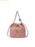  Túi Đeo Chéo MLB Basic Quilted PU Mini Bucket Crossbody Bag LA Dodgers L.Pink 3ACRBQ16N-07PKL 