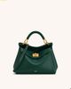 Túi xách JW PEI Lucia Classic Top Handbag - Dark Green