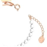  Vòng Tay, Lắc Tay Swarovski Stella Bracelet Crystal Pearls Star White Rose Gold-Tone Plated Medium 5645461 