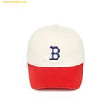  Mũ Lưỡi Trai MLB Basic Coloration Ball Cap Boston Red Sox Red 3ACP3303N-43RDS 