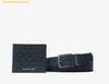  Ví Nam Và Dây Nịt Michael Kors Signature Logo Wallet and Belt Gift Set 36S4LGFF6B Navy 