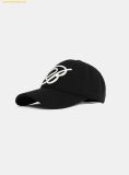  Mũ Lưỡi Trai Badblood Classic B Logo Wool Ball Cap - Black w-hat24-053 