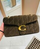  Túi Xách Coach Tabby Shoulder Bag 26 With Quilting Green CW620 