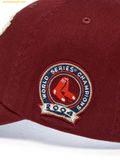  Mũ Lưỡi Trai MLB Cooperstown Patch Unstructured Ball Cap Boston Red Sox - 3ACPB105N-43WID - Đỏ Đô 