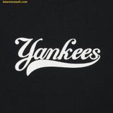  Áo Crop MLB Women's Basic Varsity Crop T-Shirt NY 3FTSV1243-50BKS Đen 