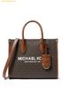  Túi Tote Vuông Michael Kors Mirella Small Shopper Crossbody Brown 