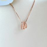  Dây Chuyền, Vòng Cổ Swarovski Hyperbola pendant Mixed cuts, White, Rose gold-tone plated 5701494 