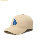  Mũ Lưỡi Trai MLB Ace Unstructured Ball Cap LA Dodgers - SKU: 3ACP6601N-07BGS - Beige 
