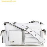  Túi Đeo Chéo Michael Kors Dakota Medium Leather Shoulder Bag 30S5SM3L8Y Trắng 