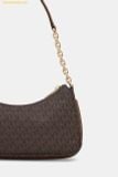  Túi Đeo Vai Michael Kors Nolita Medium Signature Logo Chain Pochette 32R6GY5W6B brown 