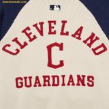  Áo Khoác Len cardigan MLB Women's Varsity Cardigan CLE (Navy) 3FKCV0134-45NYS 