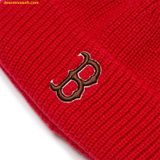  Mũ Len MLB Beanie Boston Red Sox 3ABNM0726-43RDS - Màu Đỏ 