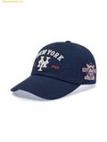  Mũ Lưỡi Trai MLB Vintage Cooperstown Patch Unstructured Ball Cap New York Mets 3ACPB105N-09NYP 