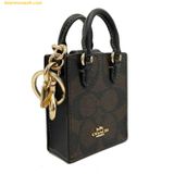  Chram COACH Classic C Logo Keychain, Airpods Storage Bag 