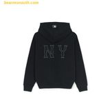  Áo Hoodie Zip MLB Coopers Back Big Logo Overfit Hoodie NY (Black) 3ATRB3044-50BKS 