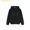  Áo Hoodie Zip MLB Coopers Back Big Logo Overfit Hoodie NY (Black) 3ATRB3044-50BKS 