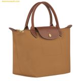  Túi Xách Longchamp Le Pliage Original Size S Handbag Fawn / Chamois - Recycled canvas - Vàng 
