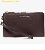  Ví Michael Kors Cartera Adele de piel para smartphone - Nâu 