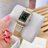  Đồng Hồ Michael Kors Petite Emery Pavé Gold-Tone Watch MK4742 