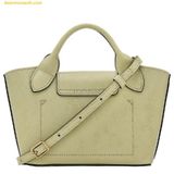 Túi Đeo Chéo Longchamp Épure XS Tote Bag Almond Green - Leather 