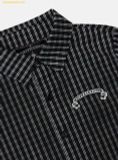 Áo Sơ Mi Bad Blood Cosmo Graphic Short Sleeve Shirt - Black Check w-sht25-009 